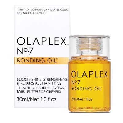  7. Olaplex No.7 Bonding Oil is ideal for damaged hair. 
