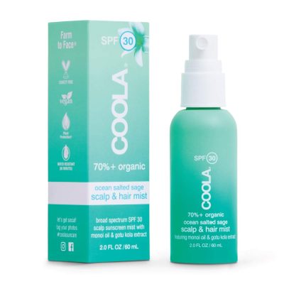  1. COOLA Organic Scalp & Hair Mist SPF 30: BEST SCALP AND HAIR SUNSCREEN OVERALL 