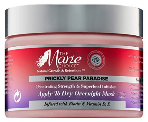  8. The Mane Choice has the best conditioning. Dry Overnight Mask with Prickly Pear Paradise 