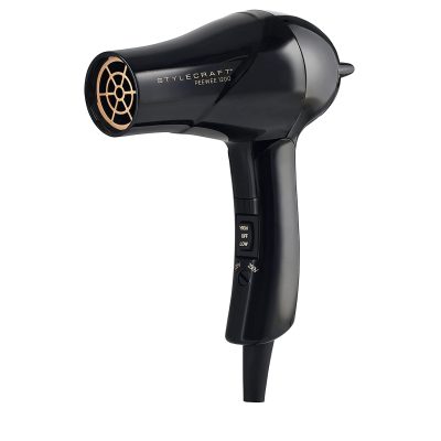  2. Stylecraft PeeWee Travel Dryer is ideal for curly hair. 