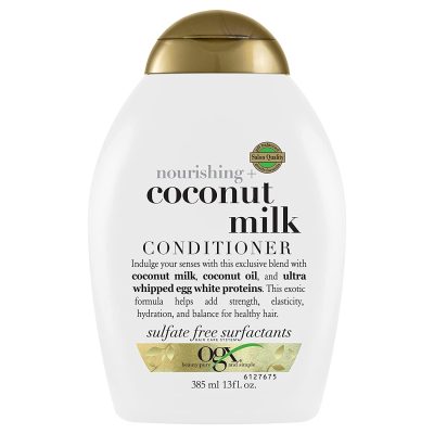  3. OGX Nourishing + Coconut Milk Conditioner has the best scent. 
